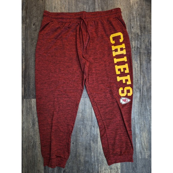 Nfl Apparel Other - NFL Sleepwear Apparel Kansas City Chiefs Red Heather Sweatpants Size XXL